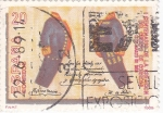 Stamps Spain -  centenario de la creación del cuerpo de correos