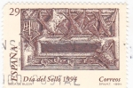 Stamps Spain -  dia del sello 1994- boca de buzón