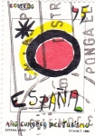 Stamps Spain -  año europeo del turismo