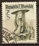 Stamps : Europe : Austria :  Trajes folklóricos de Austria.""Steiermark Sulmtal".