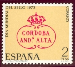 Stamps : Europe : Spain :  1972 Dia Mundial del sello Edifil:2092
