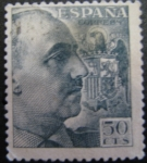 Stamps Spain -  ecudo de españa franco