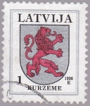 Stamps Europe - Latvia -  escudo de armas