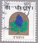 Stamps Europe - Latvia -  escudo de armas