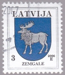 Stamps Latvia -  escudo de armas