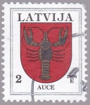 Sellos del Mundo : Europe : Latvia : escudo de armas