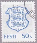 Stamps Estonia -  escudo