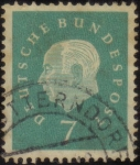 Stamps Germany -  theodor heuss