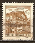 Stamps Austria -  Antigua casa de labranza, en Pinzgau (a).