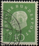 Stamps Germany -  theodor heuss