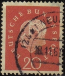 Stamps Germany -  theodor heuss