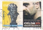 Stamps Spain -  premios goya 2010- celda 211