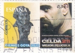 Sellos de Europa - Espa�a -  premios goya 2010- celda 211