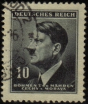 Stamps Germany -  Bohemia & Moravia (deutsches reich)