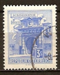 Stamps : Europe : Austria :  "Portal de Suiza", el Palacio Imperial en Viena (a)
