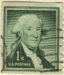 Sellos de America - Estados Unidos -  George Washington