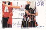 Stamps Spain -  bailes y danzas populares- la isa