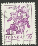 Stamps Poland -  Lirios