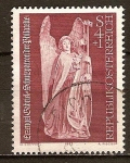 Stamps : Europe : Austria :  El Arcángel Gabriel,patron de la filatelia.