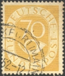 Sellos de Europa - Alemania -  Corno en sello grabado