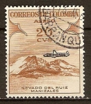 Stamps Colombia -  Nevado del Ruiz. Manizales.