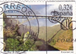 Stamps Spain -  pueente de los tilos (la Palma)