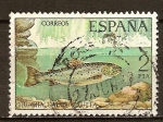 Sellos de Europa - Espa�a -  Trucha (Salmo trutta).