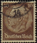 Stamps : Europe : Germany :  von hindenburg