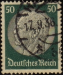 Stamps : Europe : Germany :  von hindenburg