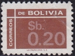 Sellos de America - Bolivia -  