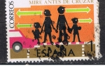 Sellos de Europa - Espaa -  Edifil  2312  Seguridad vial.  