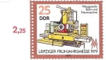 Sellos de Europa - Alemania -  DDR feria Leipziger 25