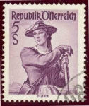 Sellos del Mundo : Europa : Austria : 1958-59 Trajes Tipicos  - Ybert:900
