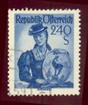 Stamps Austria -  1958-59 Trajes Tipicos  - Ybert:897