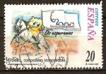 Stamps Spain -  Correspondencia epistolar escolar