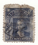 Stamps Chile -  Colon Ed 1898