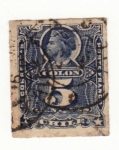 Stamps : America : Chile :  Colon Ed 1878