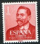 Stamps Spain -  1351- I centenari del nacimiento de Juan Vázquez de Mella.
