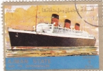 Sellos de Asia - Emiratos rabes Unidos -  buques- queen mary