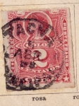 Stamps Chile -  Colon Ed 1880