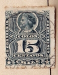 Stamps Chile -  Colon Ed 1880