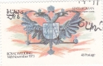 Stamps Oman -  Royal Wedding-escudo
