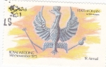 Stamps Oman -  Royal Wedding- escudo