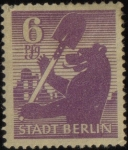 Stamps : Europe : Germany :  stadt berlin