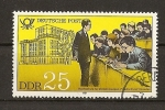 Stamps Germany -  DDR / Establecimientos para Formaciones / Alumnos de Friedrich List.