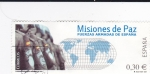 Stamps Spain -  misiones de paz-fuerzas armadas de españa