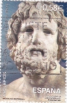 Stamps Spain -  museo de ampurias-Asclepios