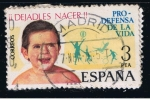 Stamps Spain -  Edifil  2282  Campaña pro defensa de la vida.  