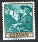 Sellos de Europa - Espa�a -  1423- Francisco de Zurbarán. 