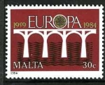 Sellos de Europa - Malta -  Tema Europa